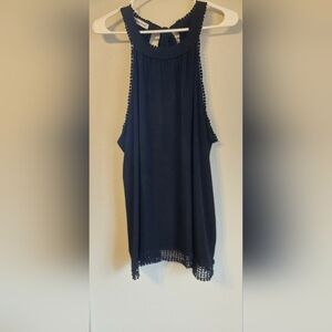 Elegant Black Sleeveless Top